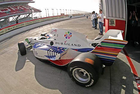 Dubais egen A1 GP racer
(Foto: A1 GP/Sutton-Images)
